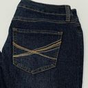 Natural Reflections  Womens Denim Jeans Skinny Mid Rise Dark Wash Size 28 Photo 9