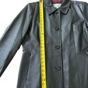 Croft & Barrow , Women's Leather Jacket, Black, Size L  ( Pet & Smoke free home ) Photo 2