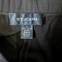 St. John  Pants Size 8 Brown Womens Pull On Wool Blend Flare Leg Elastic 30X33 Photo 3