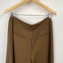 Nasty Gal  High Waist Wide Leg Pleated Trousers Dress Pants Brown Womens 8 Photo 4