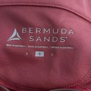 Bermuda  SANDS 3/4 Zip Collared Golf Shirt Size Small Photo 2