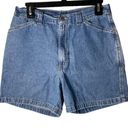 Vintage Chic Mom Jean Shorts Medium Wash High Rise Loose Fit Size 29 Photo 0