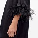 Sleeper Mini Dress or Tunic With Detachable Feathers in NWT Black Size XS Generous Fit Photo 3