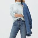 Everlane  The Air Turtleneck Icy Blue Size Small NWOT Photo 0