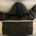 Good American NWT  Black Puffer Jacket Removable Hood Size 2XL Photo 6