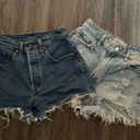 Levi’s Two pairs of jean shorts Photo 0