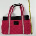 Tommy Hilfiger  Pink Monogram Tote Bag Photo 6