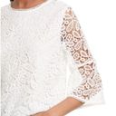 Rebecca Minkoff  Jade Lace Top In White Photo 4