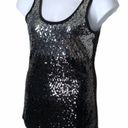 Krass&co Cruisewear &  Black Sequins Tank Top size Small Photo 2