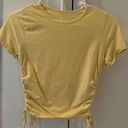 Hollister Yellow Baby tee Photo 0