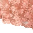 In Loom Pink Floral Embroidered Lace Kimono  Boutique Photo 8