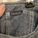 Calvin Klein Jeans Linen Blend Pencil Skirt Photo 4