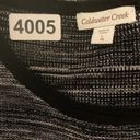 Coldwater Creek  black gray‎ pullover sweater size L Photo 1