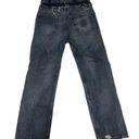 Lucky Brand Lucky Remade Pins Stacked Waist Jeans Size 26 US 2 Blue Cropped High Rise Frayed Photo 3