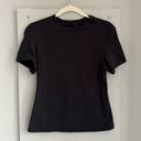 SKIMS  Black Cotton TShirt L Photo 3