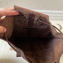 Gap  leather brown medium backpack Photo 10