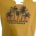 Free State  Laguna Beach California yellow shorts sleeve XS Photo 3