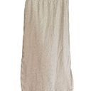 St. John  Evening Marie Gray Shimmer Metallic Knit Maxi Skirt, Sz 10 Photo 3