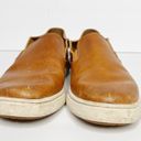 Olukai  Pehuea Cognac Tan Leather Slide On Loafers Size 6.5 Women’s Photo 4