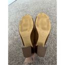 Marc Fisher  Faux Suede Leather Dalilah Studded Mule Heels in Medium Brown Sz 10 Photo 7