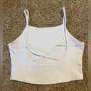 Bozzolo White strapy back tank top Photo 0