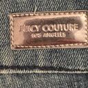 Juicy Couture  Jeans Womens Size 16 Blue High Rise Medium Wash Rhinestone Tapered Photo 6