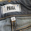 Paige  Denim Hidden Hills Stream Bootleg Crop 28 Photo 7