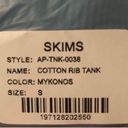 SKIMS Cotton Ribbed Tank Top S NWT Photo 2