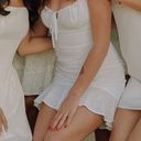 Isabelle's Cabinet White Flirty Mini Dress Photo 0