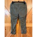 prAna  Green Cropped Pants Outdoor Travel Hike Camp Everyday Casual size 2 (3091) Photo 3