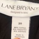 Lane Bryant  Wide Leg Denim Jeans with stretch Size 20 Photo 8