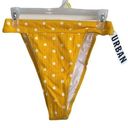 Urban Outfitters Out from under by‎  medium polka dot high cut bikini bottoms Photo 0