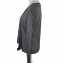 Artisan NY  Fly Away Linen Cardigan Sweater Open Front Gray Lightweight Size L Photo 4