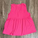 Zig Zag NWOT  Stripe Magenta Pink Waffle Knit Sleeveless Top sz 2XL Photo 3