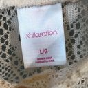 Xhilaration Beige Lace Sheer Swim Coverup Shorts Beach New Junior Womens Large New Photo 6