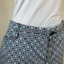 Krass&co Khakis &  womens geometric print Cropped pants size 16 Photo 1