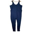 Girlfriend Collective NWT 6XL  Midnight Blue Scoop Back Unitard 28.5" Inseam Photo 4