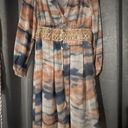 Sweet Rain Boho Kimono Dress With Beautiful Gold Accents Photo 0