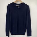 Everlane  Cashmere Sweater V Neck Dark Navy Blue NEW Mens Size Small Photo 0