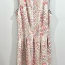 Apt. 9 Blush and tan abstract print pleated dress with pockets size XS Photo 1