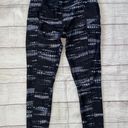 Avia women S pull on print leggings w/elastic waist black and white Photo 0