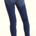 American Eagle  Sz 8 Long Super High Rise Jegging Stretch Denim Blue Jeans Skinny Photo 1