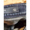 J.Jill  Denim Women's Blue Cotton High Rise Zippered Ankle Jeans Pant Size 10 Photo 5