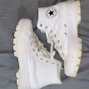 Converse White Hightop Photo 0