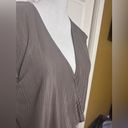 Paper Crane  Body Suit with Snap Closure in front; V Neck Ribbed size large Photo 1