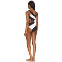 Beach Riot  Joyce One Piece SwimSuit in Black And White S M Photo 1