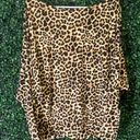 Reborn J LEOPARD PRINT OFF SHOULDER TOP Photo 3