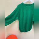 Vintage 80’s Christine Gerard green crew neck angora, mohair, acrylic sweater. M Size M Photo 3