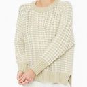 Faithfull the Brand  Teale Chunky Cable Knit Sweater in Mocha Stripe Small Photo 0