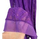 Victoria's Secret Y2K Victoria Secret Purple Lace Lingerie Dress Photo 2